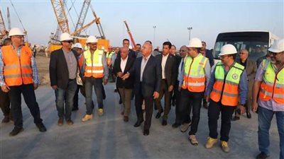  وزير النقل يجري جولة تفقدية بميناء دمياط البحري لمتابعة معدلات تنفيذ المشروعات