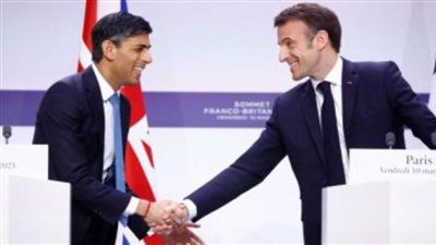   ماكرون وسوناك يؤكدان على أهمية تقديم مساعدات إنسانية عاجلة لغزة