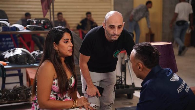 معوض إسماعيل أثناء