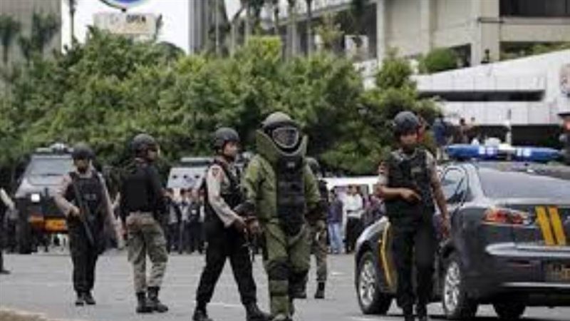 قوات الأمن الإندونيسية