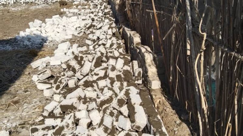 إزالة 38 حالة تعد