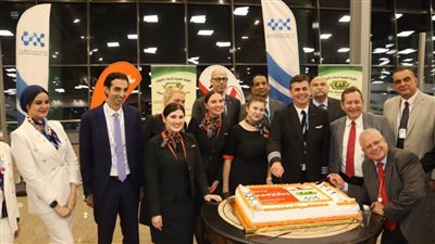 مطار سفنكس الدولي يستقبل أولى رحلات ايزى جيت القادمة من لندن