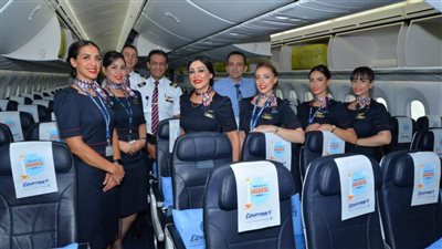  تدشين خط طيران مباشر بين القاهرة والعاصمة الإندونيسية جاكرتا رحلتين اسبوعياً