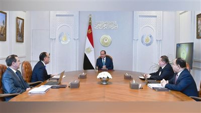 عاجل.. الرئيس السيسي يجتمع مع رئيس الوزراء ومحافظ البنك المركزي