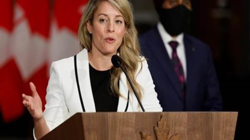 وزيرة الخارجية الكندية