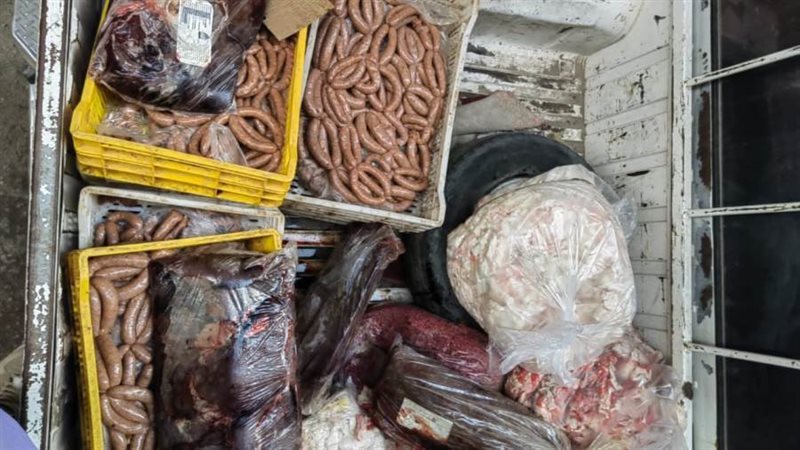 ضبط لحوم غير صالحة