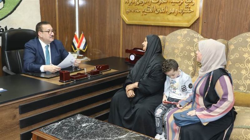 محافظ المنوفية يلتقي