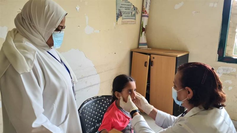 الكشف على ١٣٨٤ مواطن