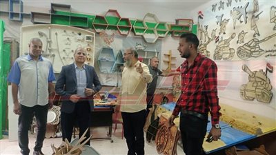 وكيل تعليم كفر الشيخ يتفقد المدارس ويوجه بتفعيل حصص المشاهدة ومجموعات الدعم
