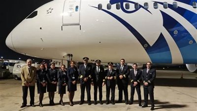 مصر للطيران تضم طائرة جديدة لأسطولها الجوي من طراز دريملاينر