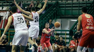 رجال سلة الأهلي يواجه سبورتنج بدوري المرتبط