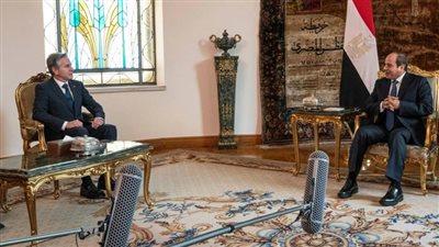 بلينكن يثمن جهود مصر والرئيس السيسي لتيسير خروج الرعايا الأجانب من غزة