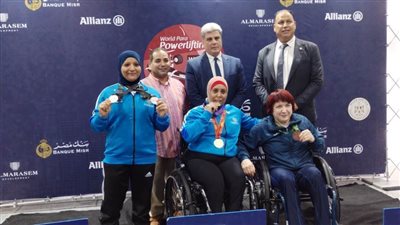 عاجل| ذهبية وفضية لمصر في بطولة العالم لرفع الأثقال البارالمبي