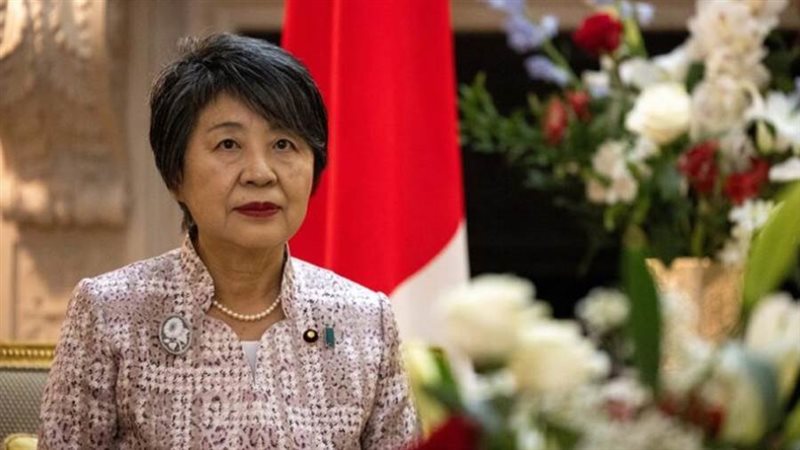 وزيرة الخارجية اليابانية