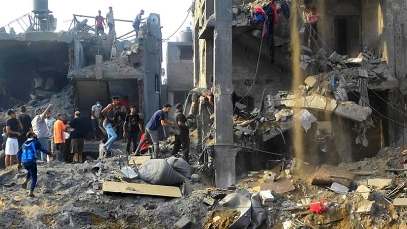 قصف إسرائيلي على