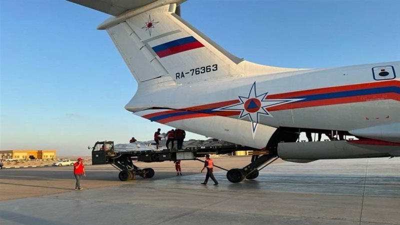 روسيا تسلم مساعدات