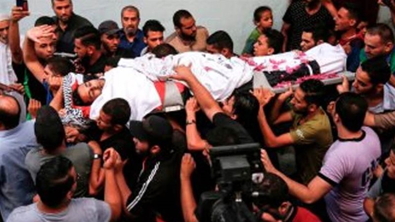 استشهاد شاب فلسطيني