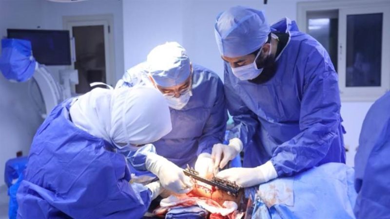 إجراء التدخل الجراحي