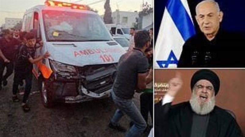 نصر الله ونتنياهو