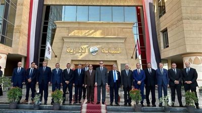 النيابة الإدارية تستقبل رئيس مجلس القضاء الأعلى