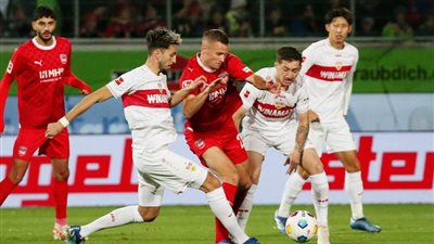 هايدنهايم يفوز على شتوتجارت بهدفين نظيفين في الدوري الألماني