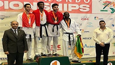 سيف عيسى يحرز فضية إفريقيا 