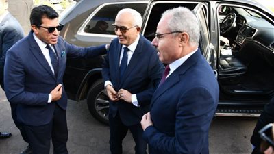 رئيس جامعة قناة السويس يستقبل وزير التربية والتعليم والتعليم الفني