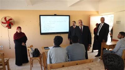 وكيل تعليم الوادي الجديد يتفقد سير العملية التعليمية بمدارس بولاق