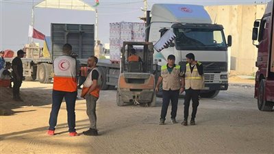 الهلال الأحمر الفلسطيني يناشد المُنظمات الدولية سرعة إدخال المساعدات الضرورية لغزة
