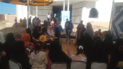 قافلة طبية من جامعة قناة السويس لقرية الشلوفة