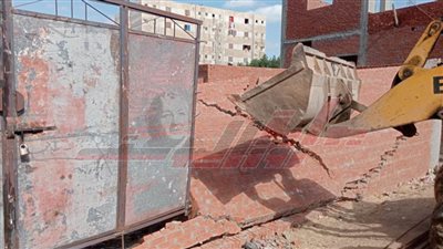 حملات مكبرة ومتتالية لإزالة التعديات على الأراضي الزراعية بكفر الشيخ