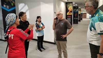 رئيس الاتحاد الدولي البارالمبي للكرة الطائرة يصل القاهرة لحضور فعاليات بطولة العالم