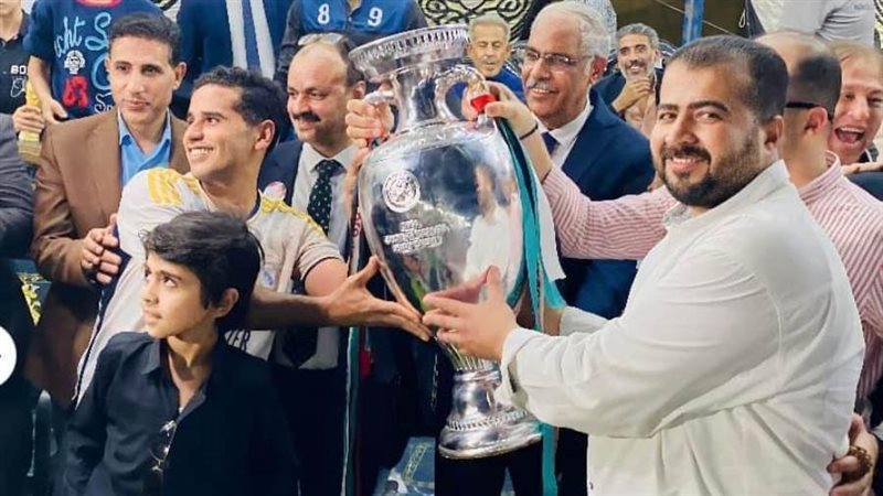 جمال علام خلال تسليم