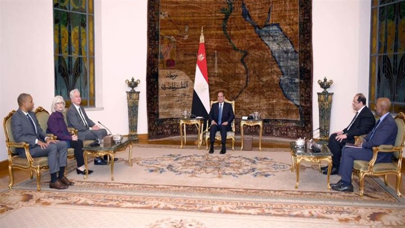 الرئيس السيسي خلال