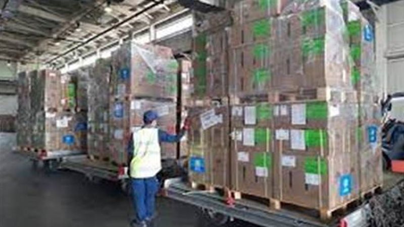 قافلة إمدادات طبية