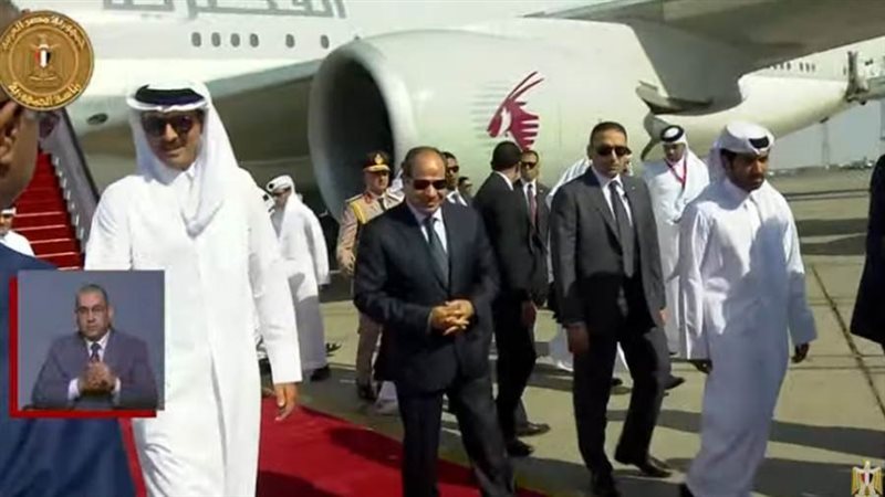 الرئيس السيسي يستقبل