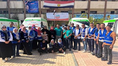 الوادي الجديد تشارك حياة كريمة في قافلة طبية لجراحة الأورام والمخ والأعصاب