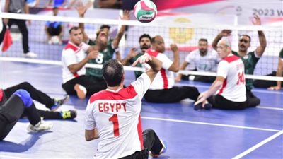 مصر تفوز على العراق بثلاثية نظيفة في افتتاح مونديال الطائرة البارالمبية