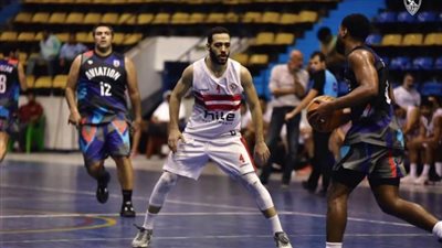 سلة الزمالك يهزم الطيران ويواجه الأهلي في ربع نهائي دوري المرتبط