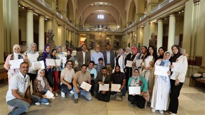 ورشة تعليمية عن الكتابة المسمارية بالمتحف المصري بالتحرير
