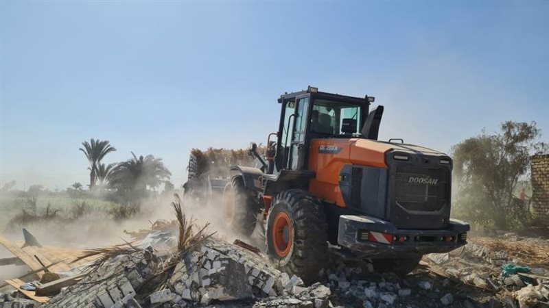 حملة إزالات ببني