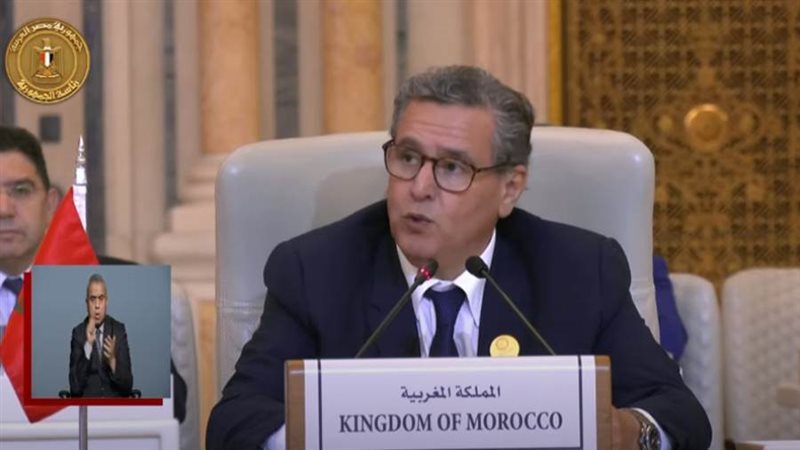 عزيز أخنوش رئيس الحكومة