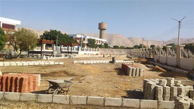 بدء أعمال إنشاء حديقة عامة بحي الكوثر بسوهاج على مساحة 1.5