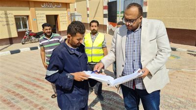 رئيس مياه سوهاج يؤكد على الصيانة الدورية والتشغيل القياسي وسلامة العاملين