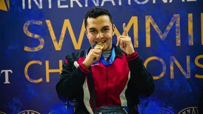 بطل الزهور محمد حشاد يتوج ببرونزية بطولة سلسلة كأس العالم للسباحة البارالمبية