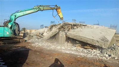 محافظ بورسعيد: إزالة 6 حالات تعد على أراض زراعية بمساحة 850 م2