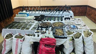  مصرع 6 عناصر جنائية شديدة الخطورة واستشهاد ضابط شرطة وإصابة معاون أمن عقب تبادل إطلاق النيران