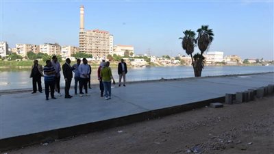 محافظ الدقهلية يتابع تنفيذ مشروع امتداد المشاية بمدينة المنصورة