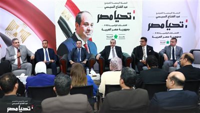 الحملة الرسمية للمرشح الرئاسي عبد الفتاح السيسي تلتقي الدكتور شوقي علام