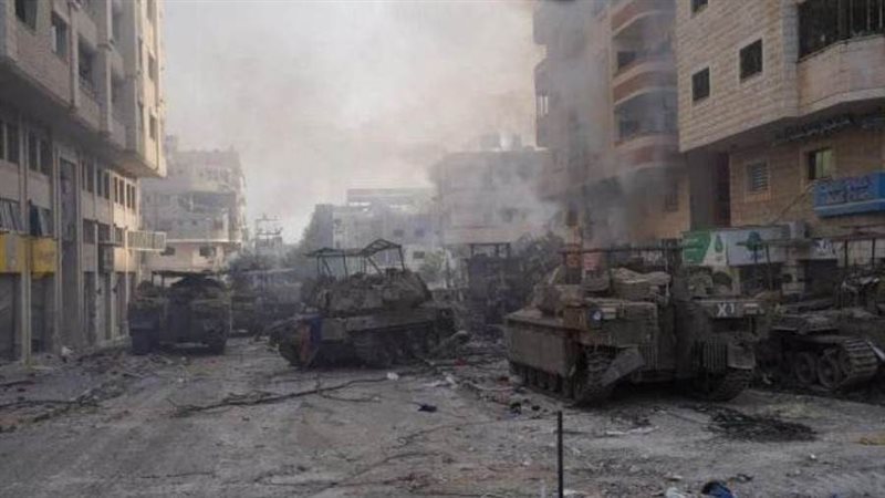 دبابات الاحتلال مدمرة